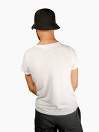 Paige V-Neck Tee | White