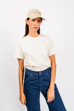 Boulder Pocket Tee | Washed White