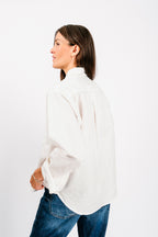 Catalina Button Down Shirt | Washed White
