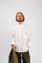 Catalina Button Down Shirt | Washed White