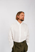 Catalina Button Down Shirt | Washed White