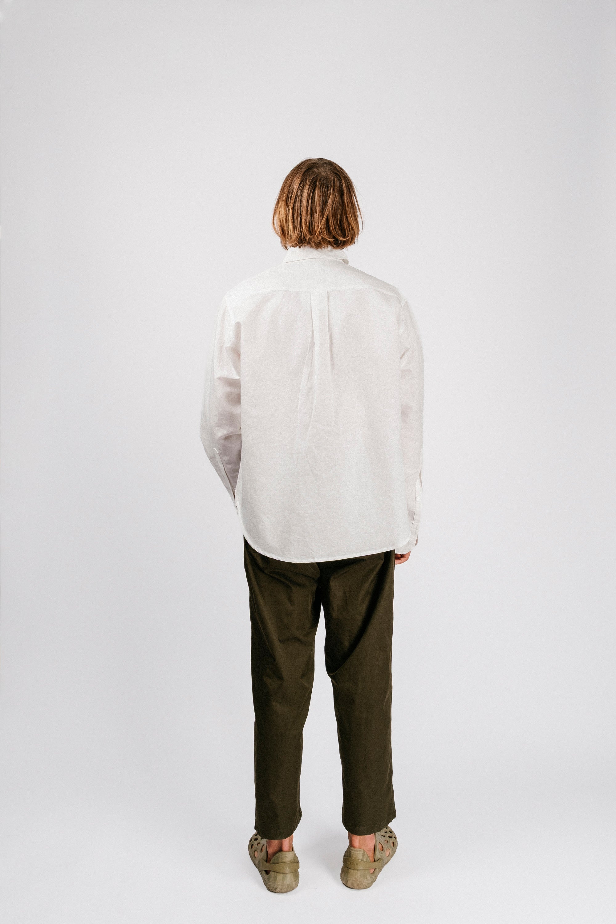 Catalina Button Down Shirt | Washed White