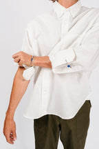 Catalina Button Down Shirt | Washed White