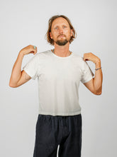 Load image into Gallery viewer, Cropped Ojai Tee | Washed White
