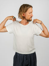 Load image into Gallery viewer, Cropped Ojai Tee | Washed White
