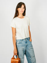 Load image into Gallery viewer, Cropped Ojai Tee | Washed White
