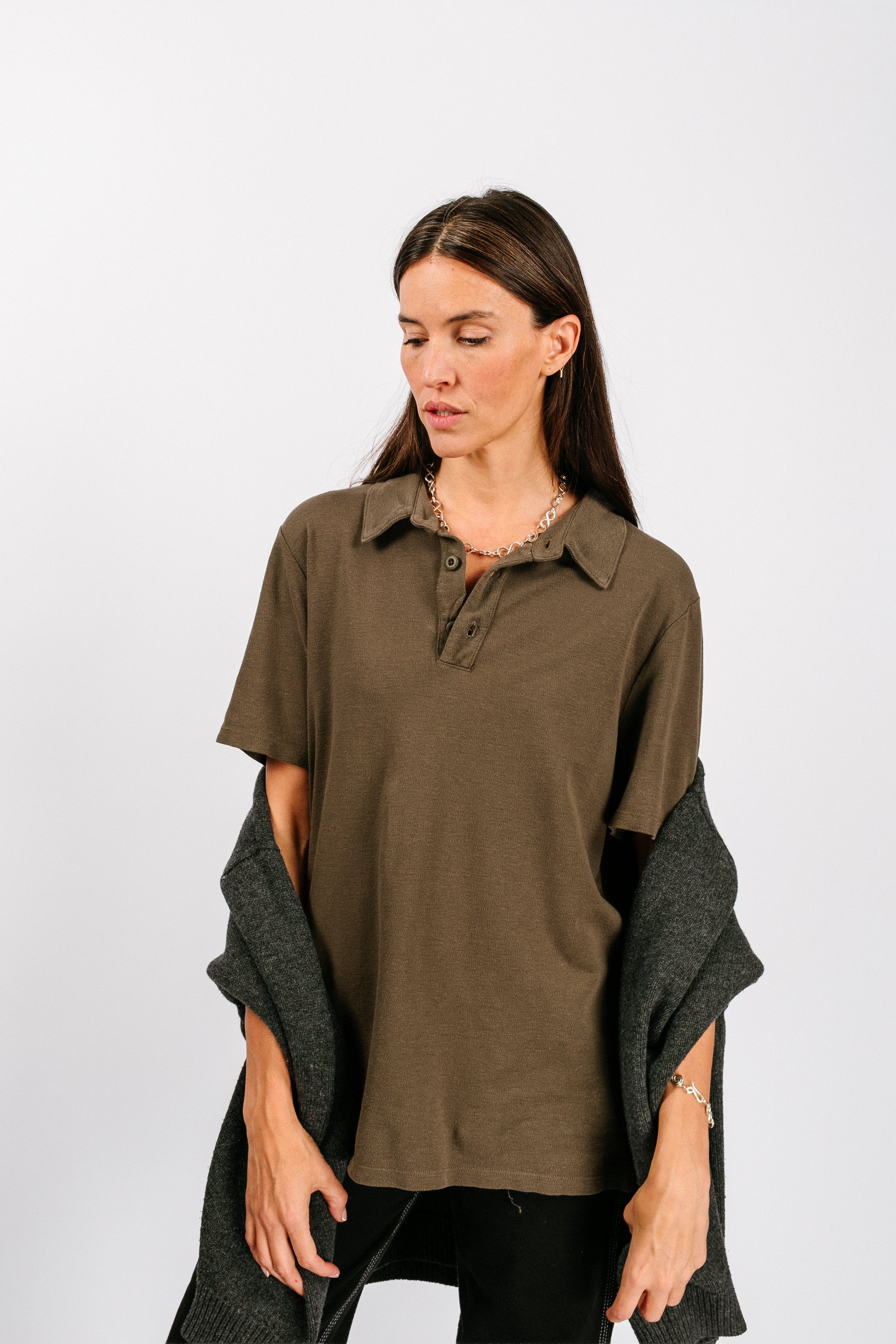 Fields Polo | Olive Green