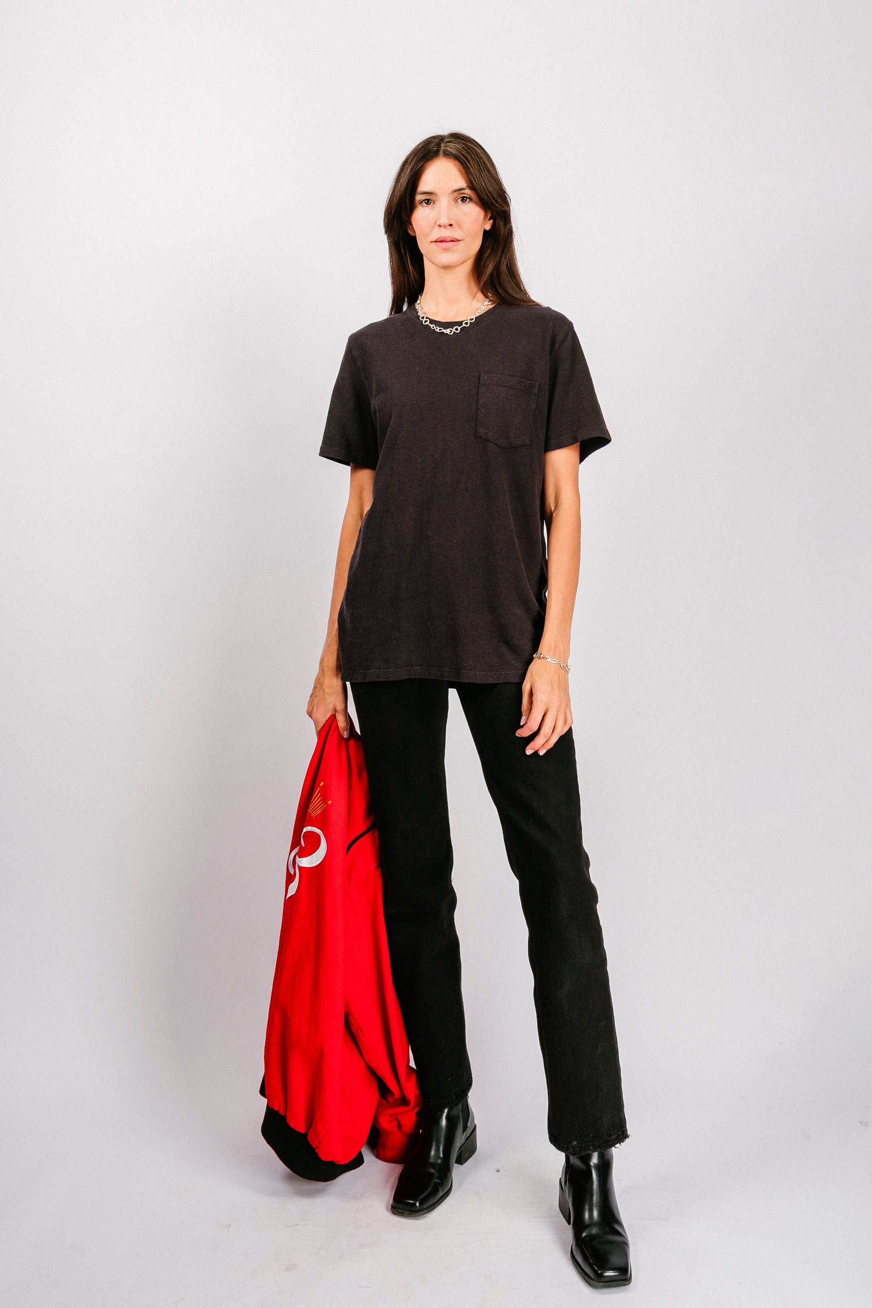 Jung Pocket Tee | Black