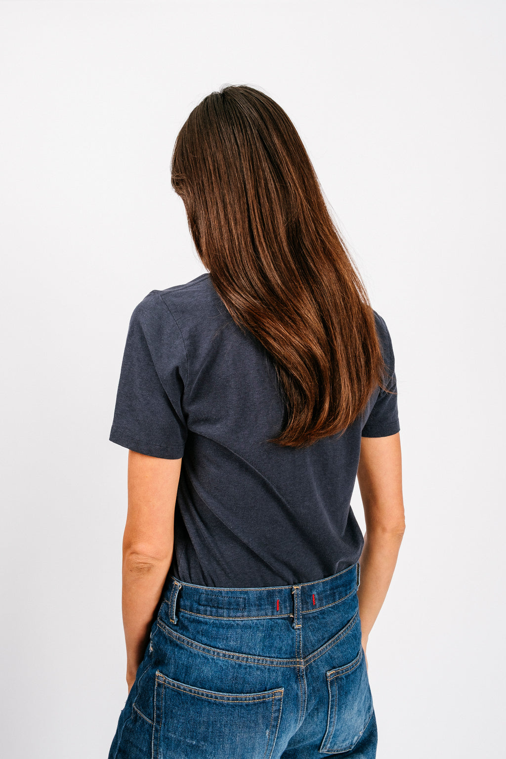 Jung Pocket Tee | Navy