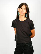 Load image into Gallery viewer, Cropped Lorel Tee | Black
