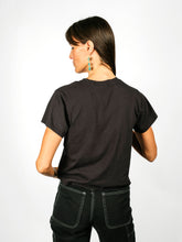 Load image into Gallery viewer, Cropped Lorel Tee | Black

