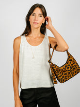 Load image into Gallery viewer, Sophie 100% Hemp Cropped Tank | Washed White
