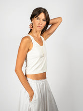 Load image into Gallery viewer, Sporty Tank | Washed White
