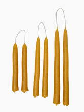 Load image into Gallery viewer, 7&quot; Beeswax Taper Candles
