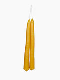 7" Beeswax Taper Candles