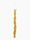 9" Twisty Beeswax Taper Candles