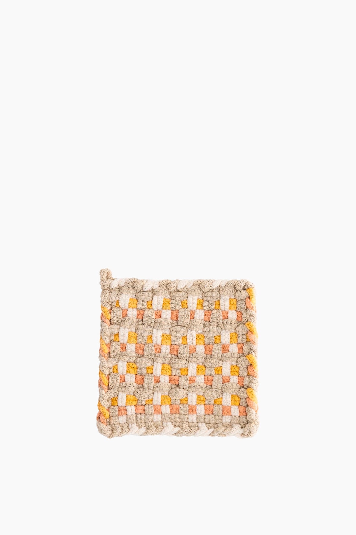 Handwoven Plant Dyed Pot Holder