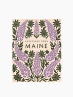 Greetings From Maine Card