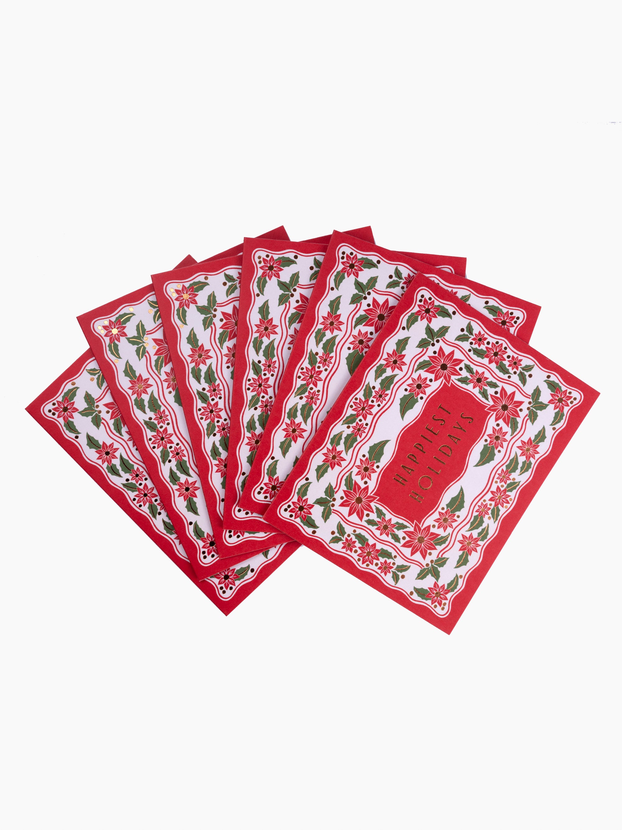 Happiest Holidays Card | Set of 6