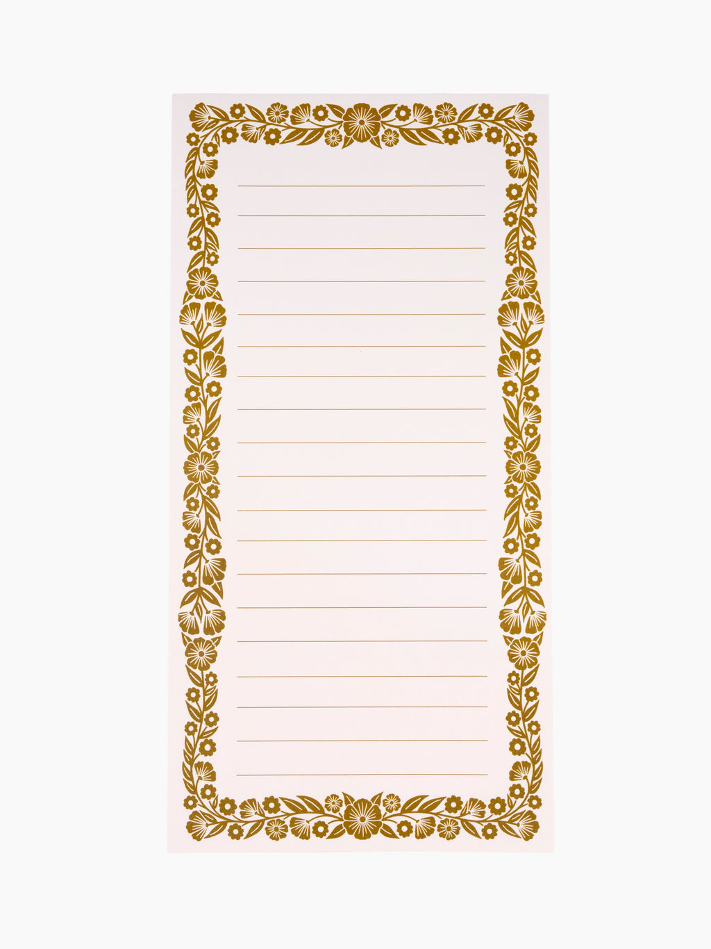 Market Notepad | Floral Border