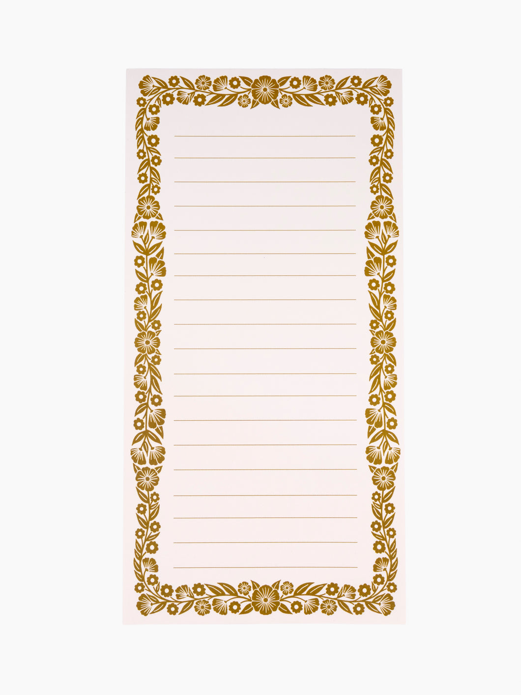 Market Notepad | Floral Border