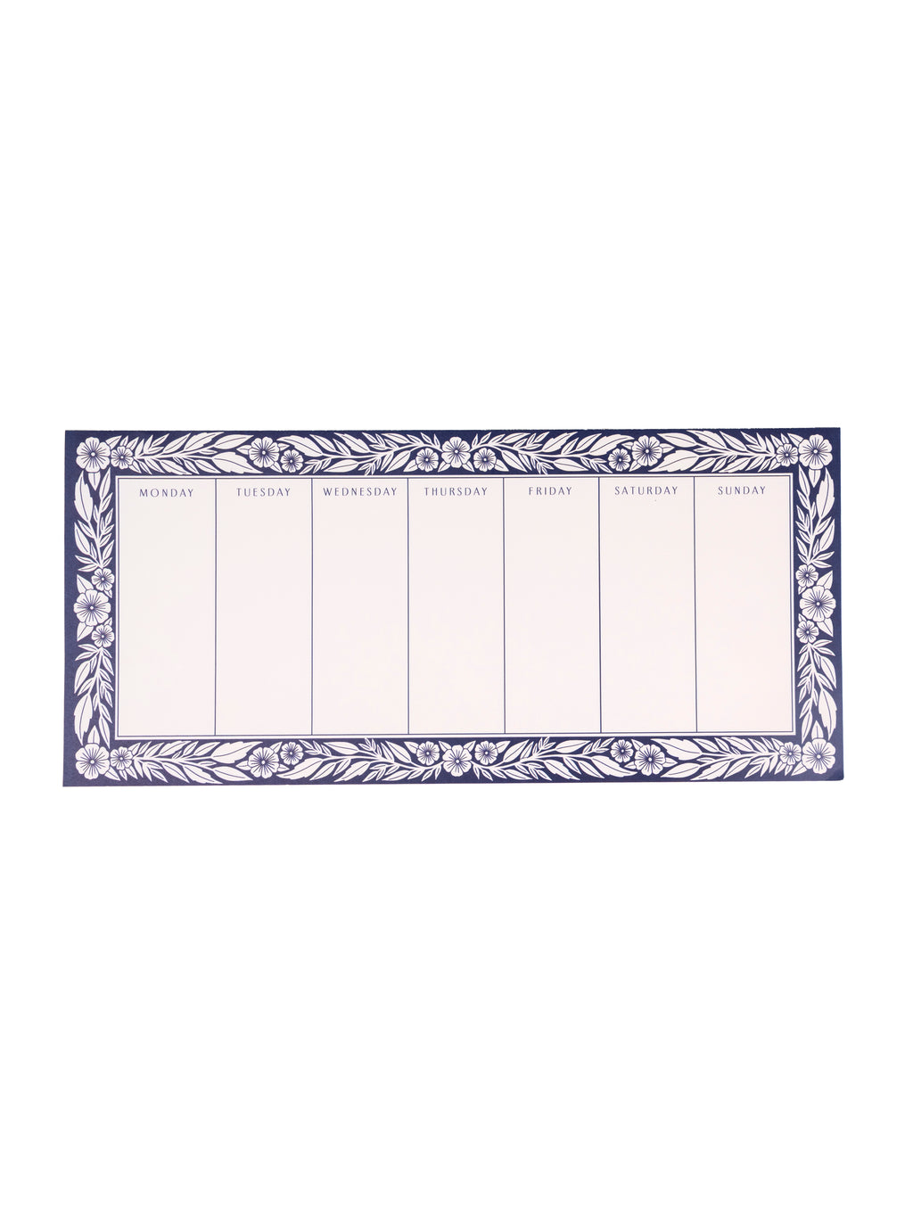Weekly View Notepad