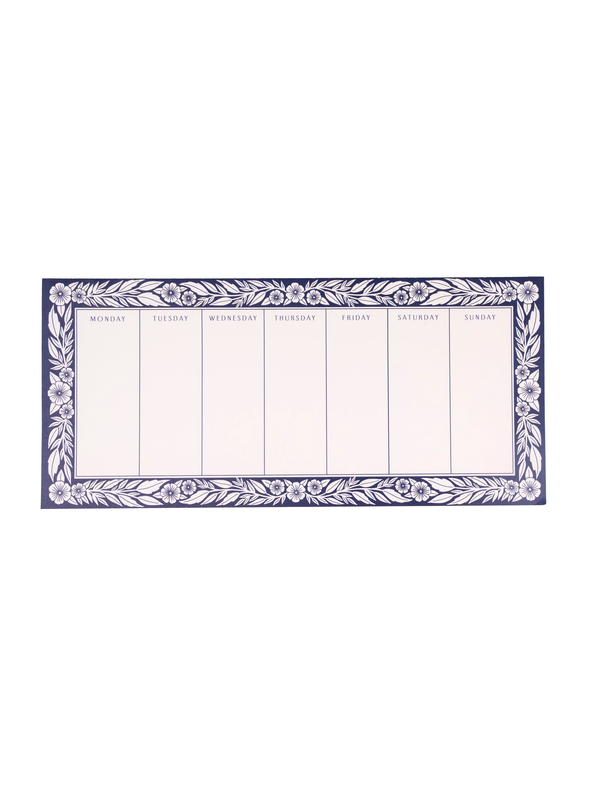 Weekly View Notepad