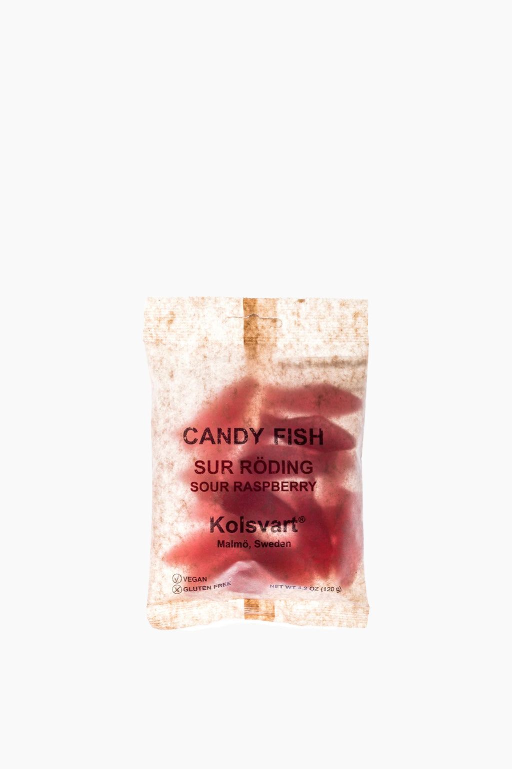 Sour Raspberry Candy Fish