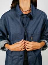 Load image into Gallery viewer, The French Chore Coat | Dark Denim
