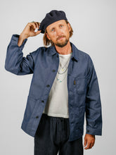 Load image into Gallery viewer, The French Chore Coat | Dark Denim
