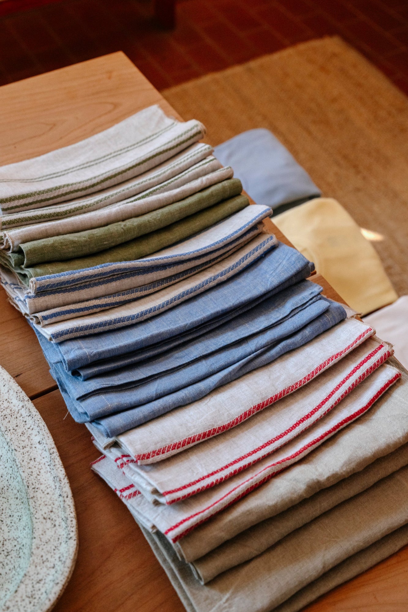 Vicolo Via Mameli Linen Napkin