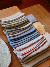 Load image into Gallery viewer, Italian Linen Napkin | White Melange

