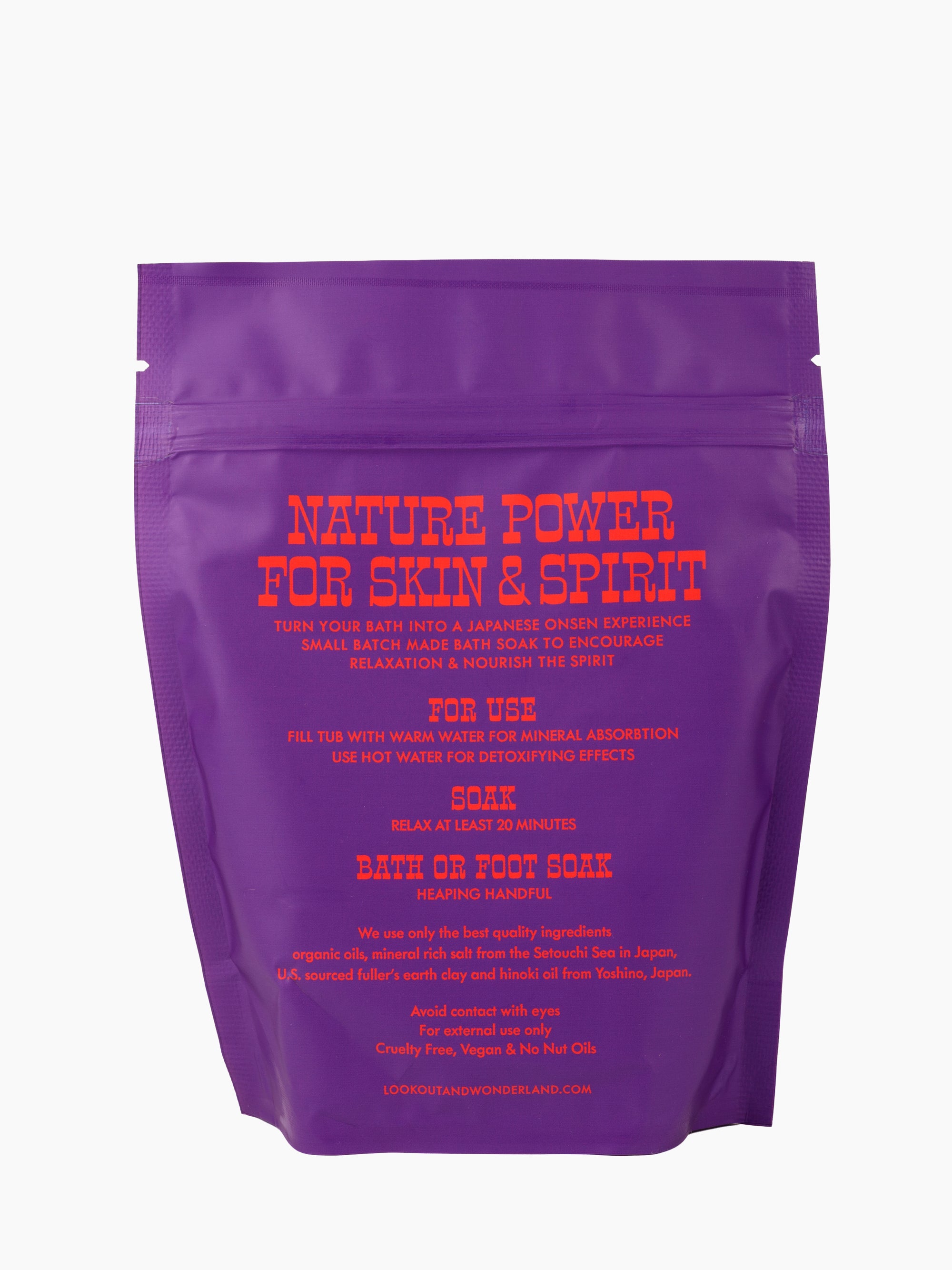 Hinoki Bath Soak