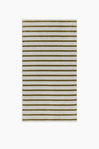 Organic Cotton Lake House Stripe Towels | Caper & Chalk