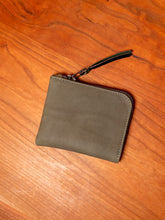 Load image into Gallery viewer, Zip Luxe Wallet  - Smooth Moss

