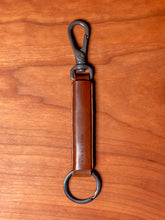 Load image into Gallery viewer, Loop Keychain with Snap Hook - Bourbon Shell Cordovan
