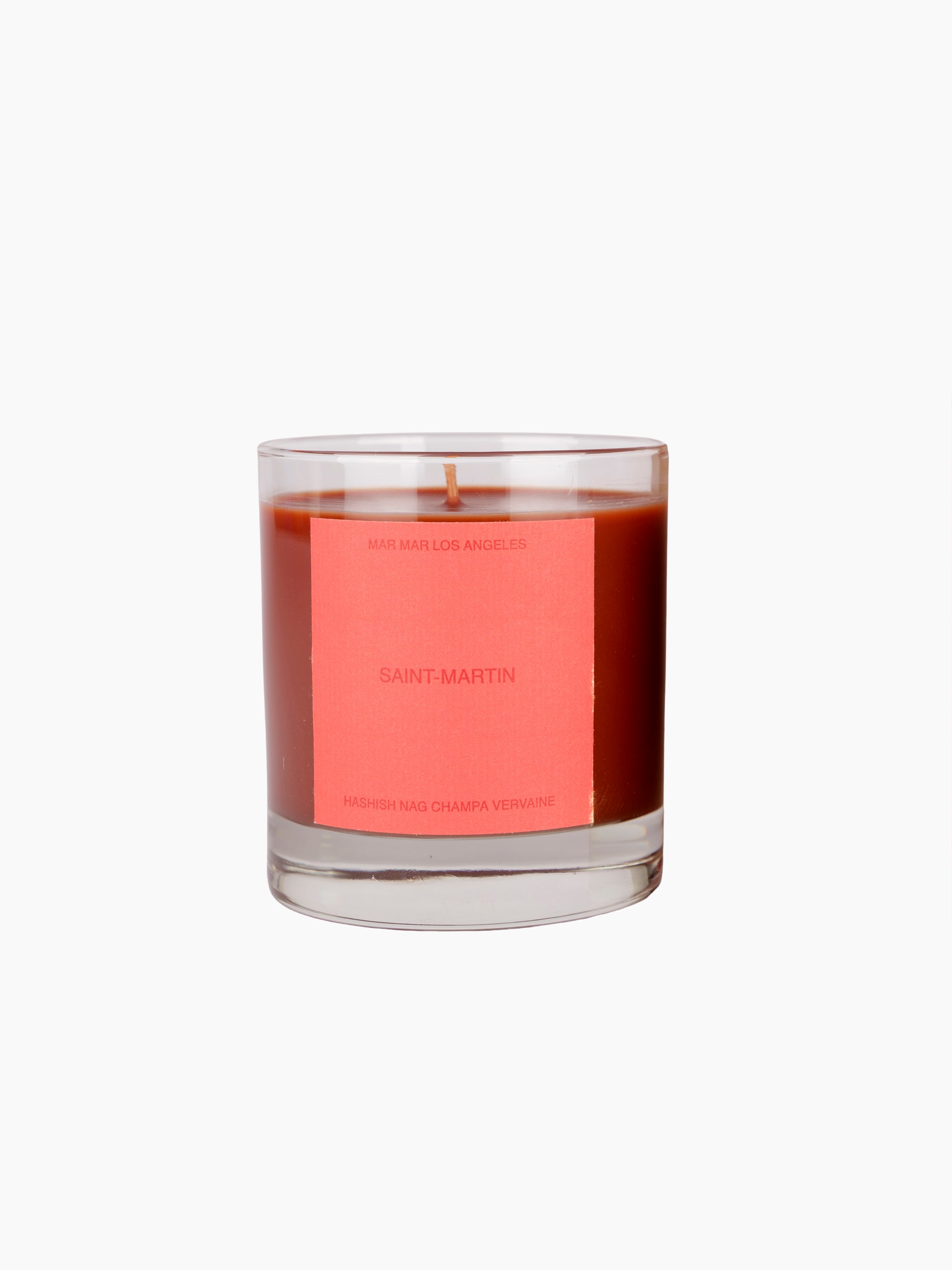 Saint Martin Candle | Hashish Nag Champa Vervaine