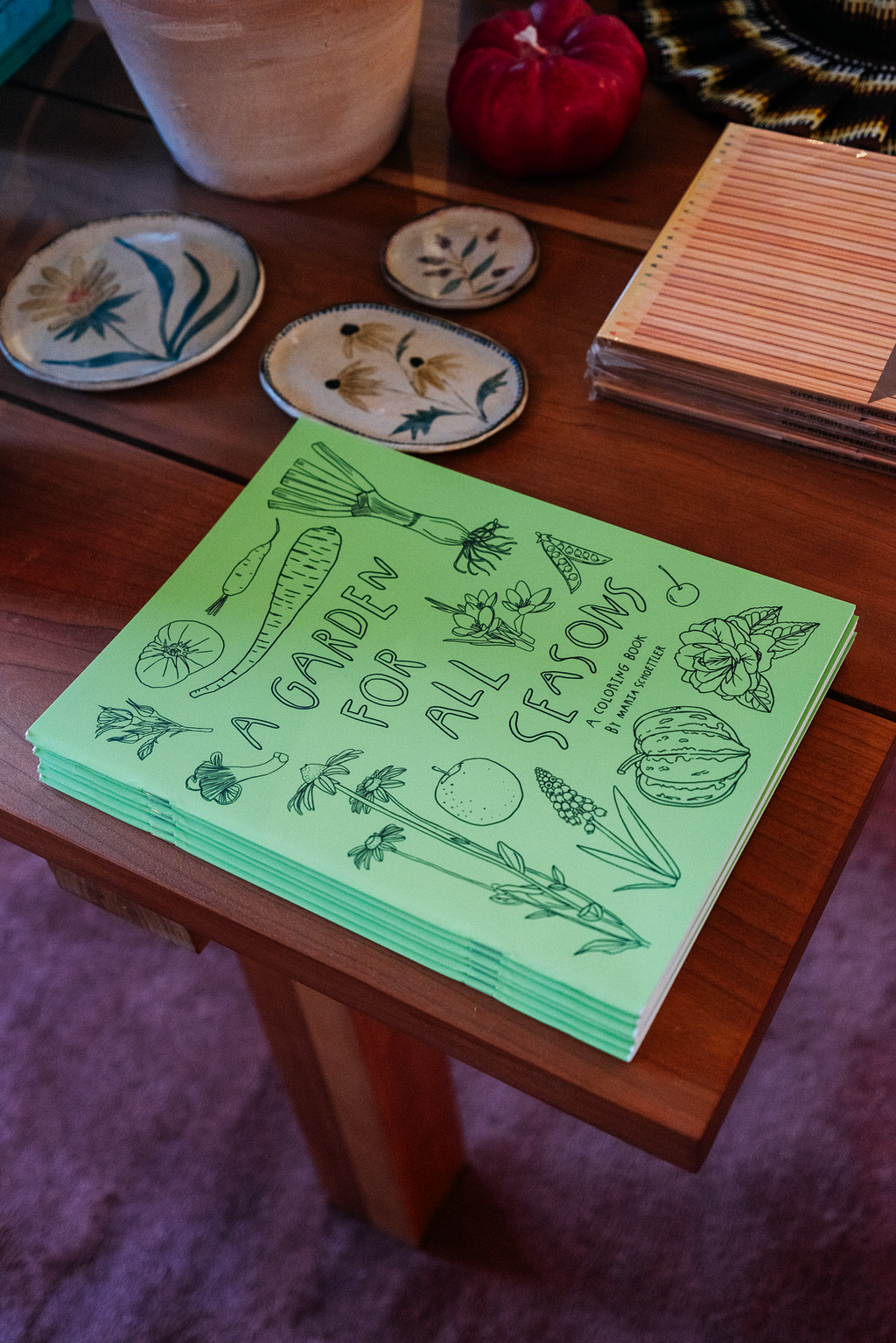 A Garden For All Seasons Coloring Book