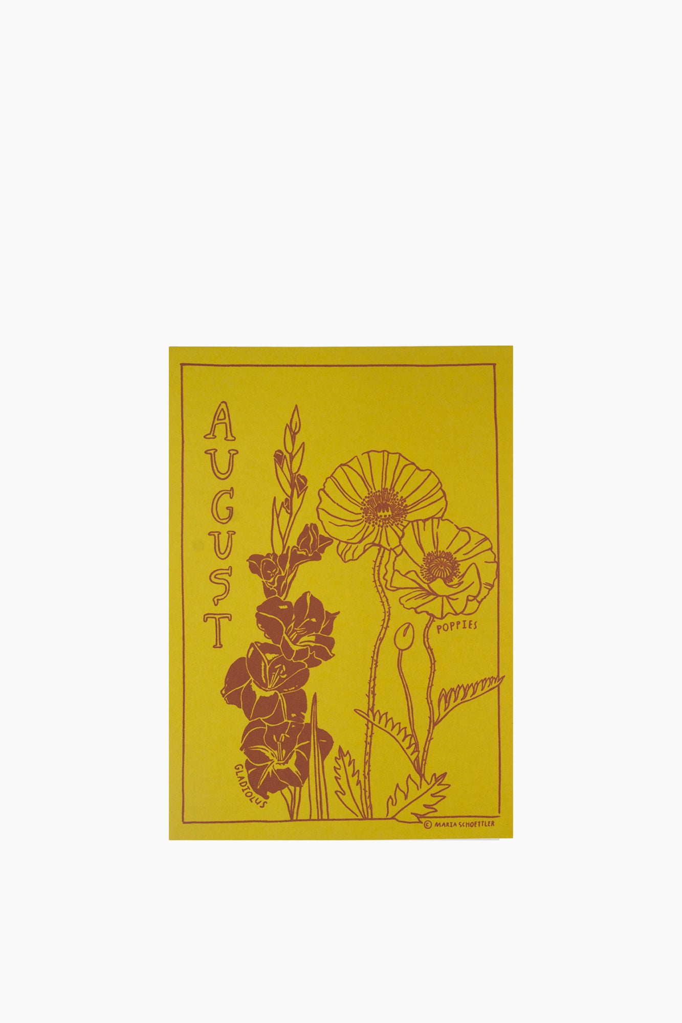 Birth Month Flower Print