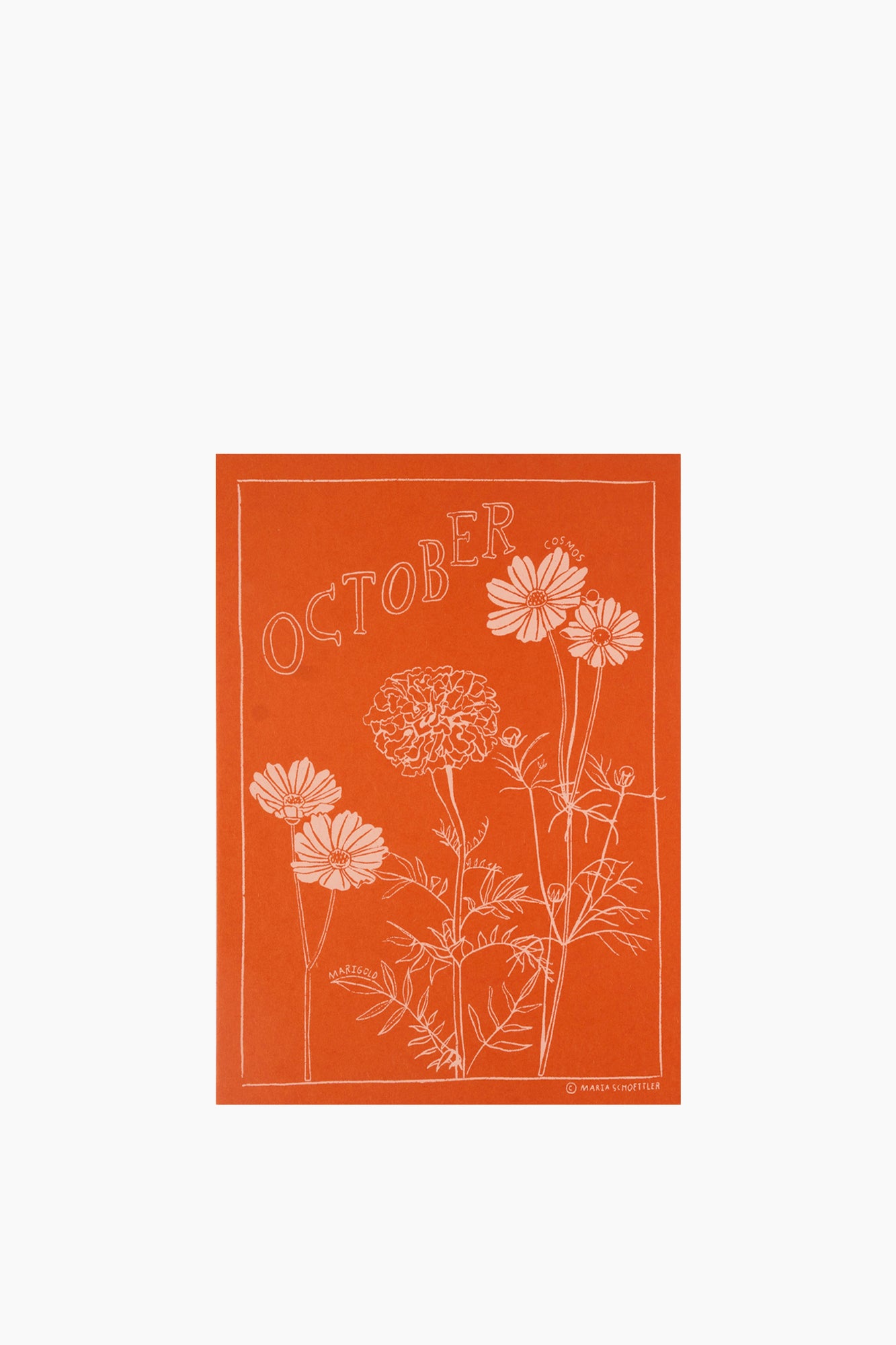 Birth Month Flower Print
