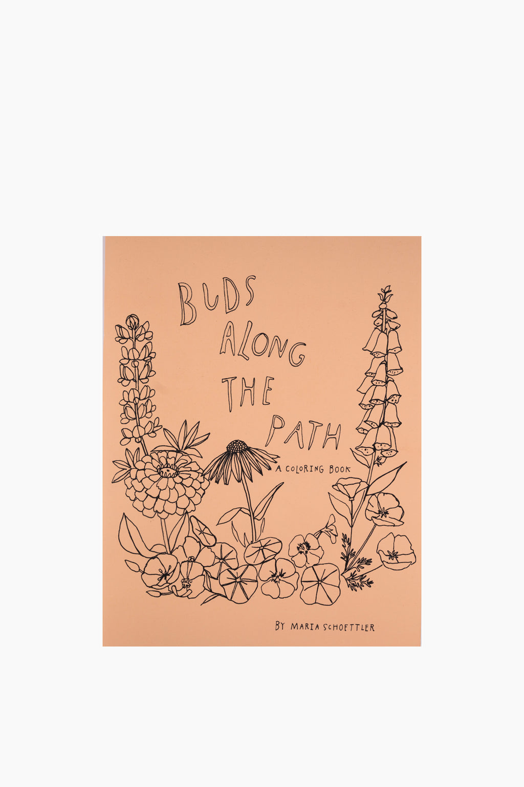 Buds Along the Path Coloring Book