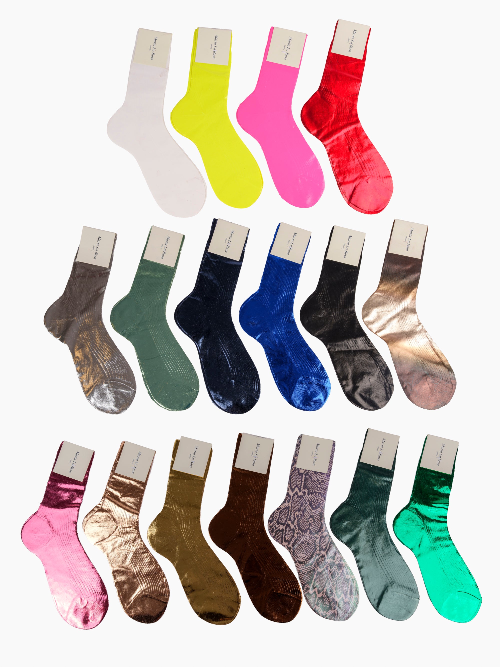Silk Laminated Socks