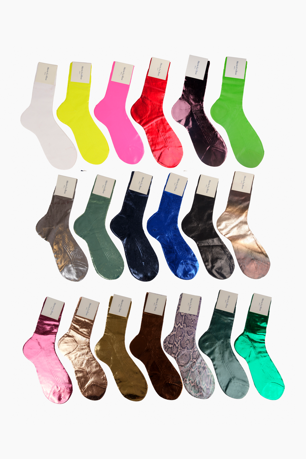 Silk Laminated Socks