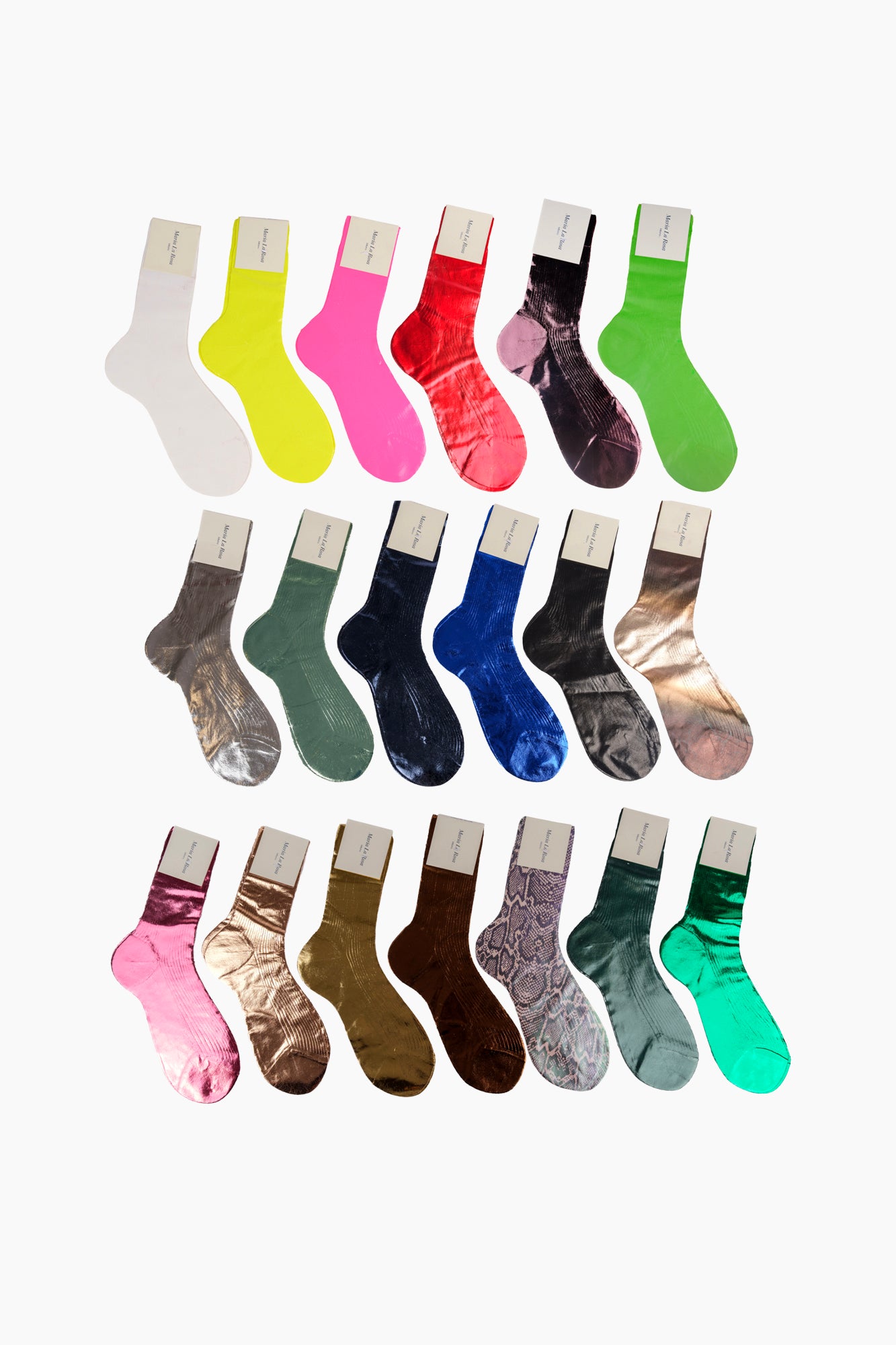 Silk Laminated Socks