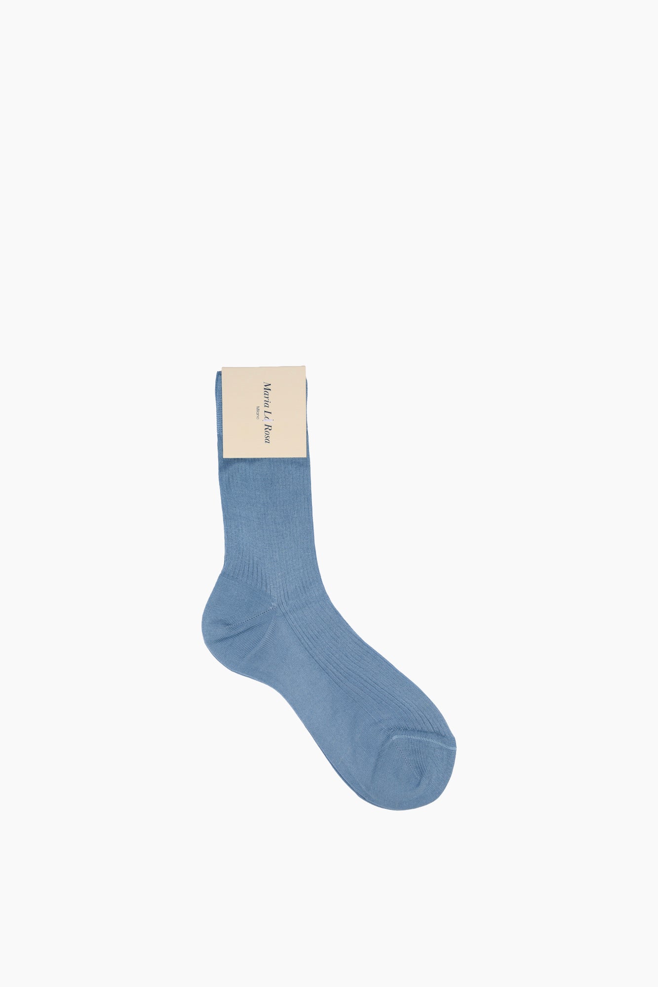 Silk Ribbed Socks
