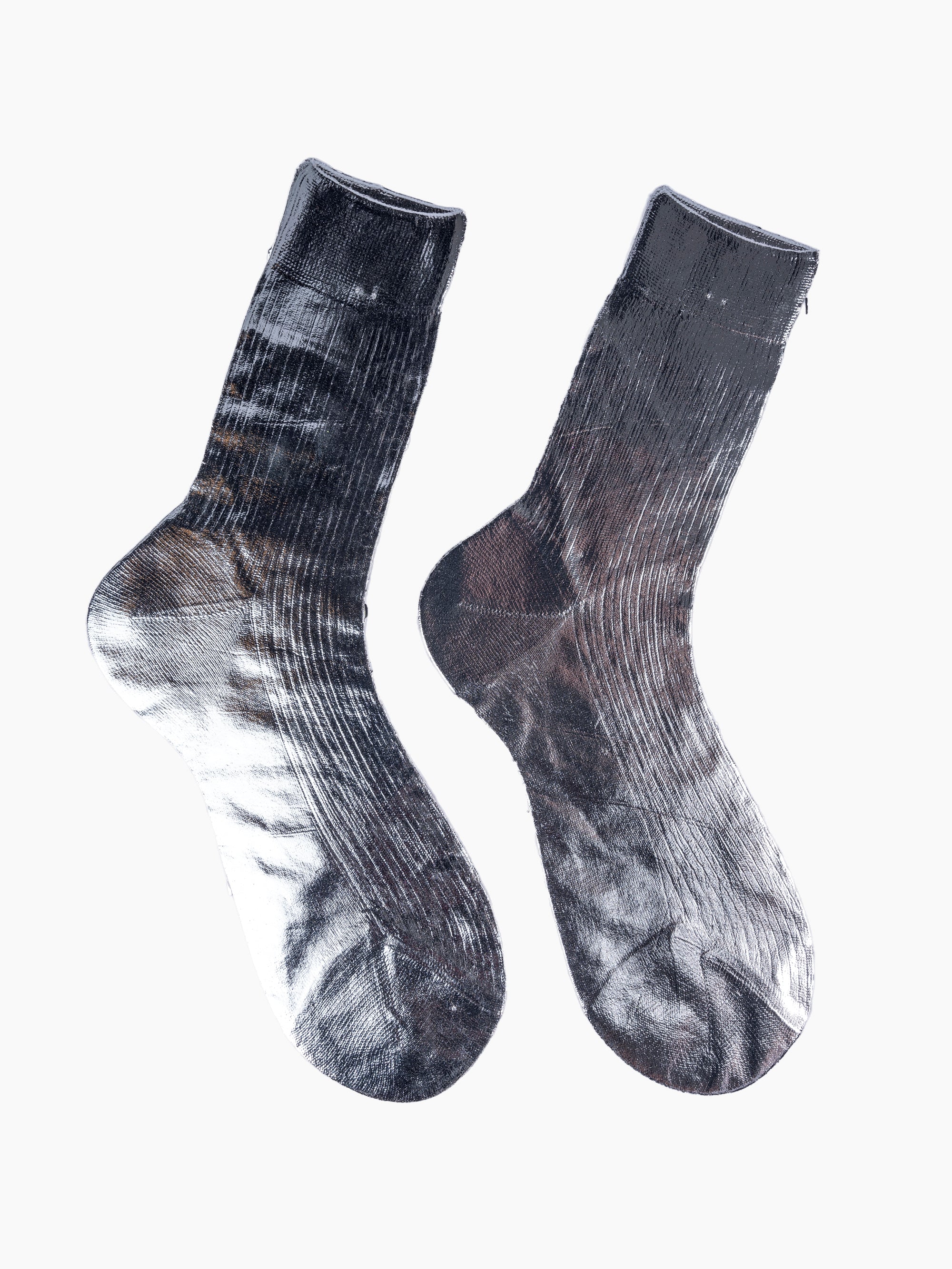 Silk Laminated Socks