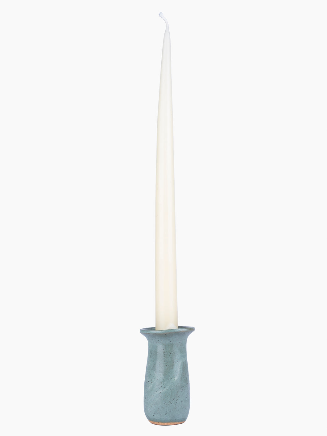 Sage Green Candle Holder / Bud Vase