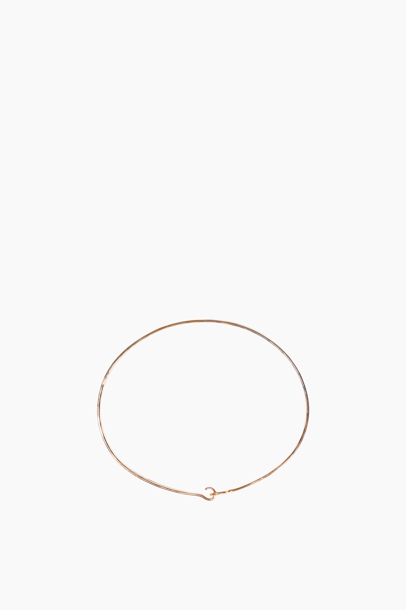 14K Hammered Cuff Bracelet