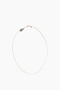 14K Keshi Pearl Chain Necklace | 16"