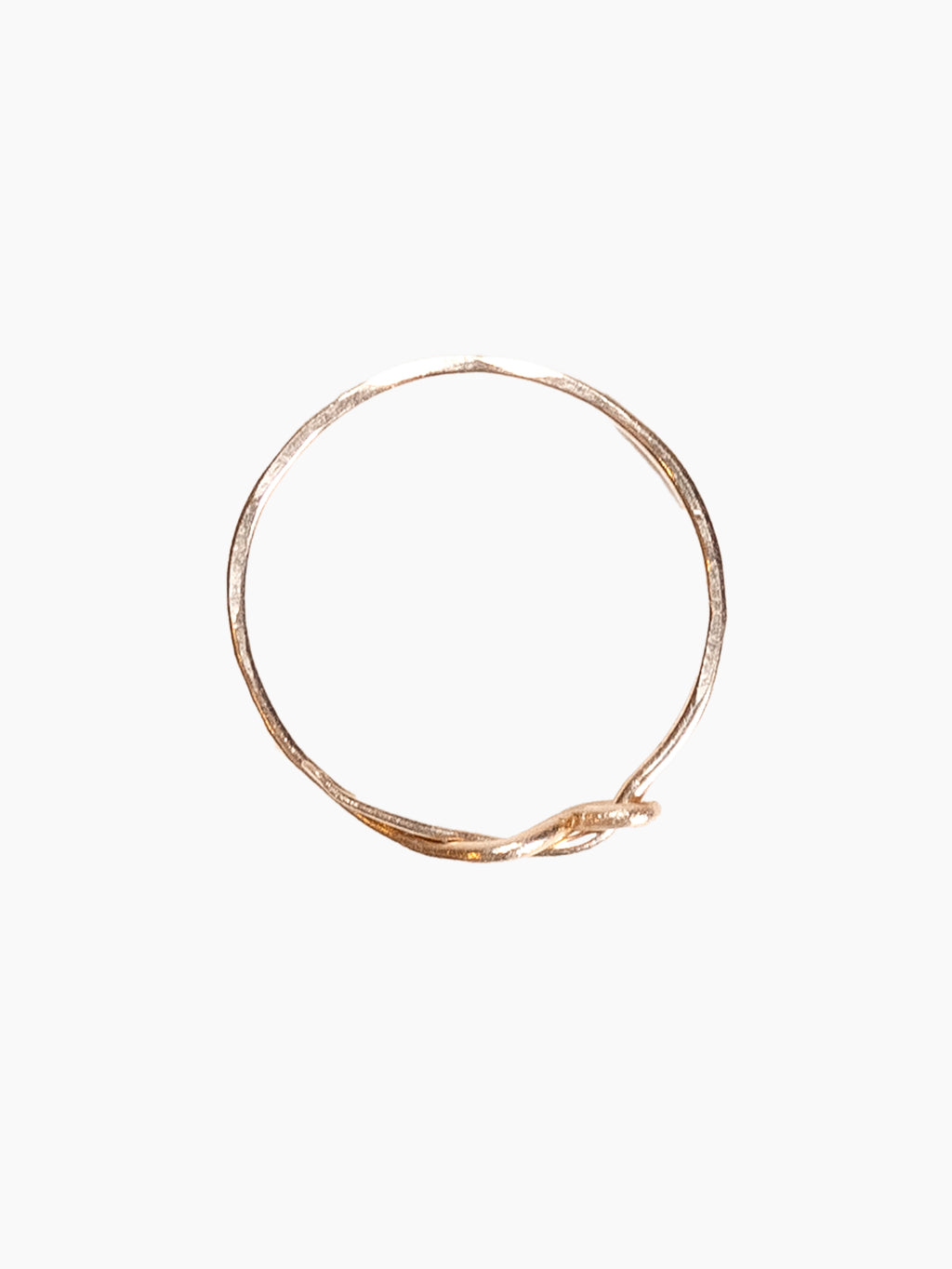 Thin 14K Knot Ring